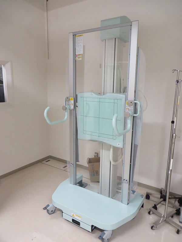 撮影室7番 立位撮影装置 XP7a