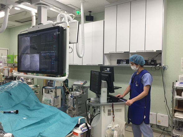 心臓カテーテル室